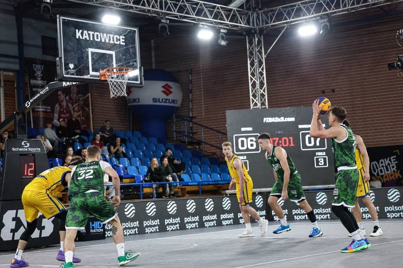 Basketball. Lotto 3x3 League. Lotto AMW Arka Gdynia - Legia Lotto 3x3 Warszawa. 23.02.2025