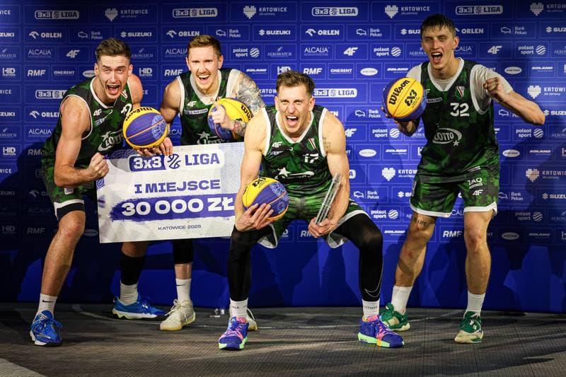 Basketball. Lotto 3x3 League. Lotto AMW Arka Gdynia - Legia Lotto 3x3 Warszawa. 23.02.2025