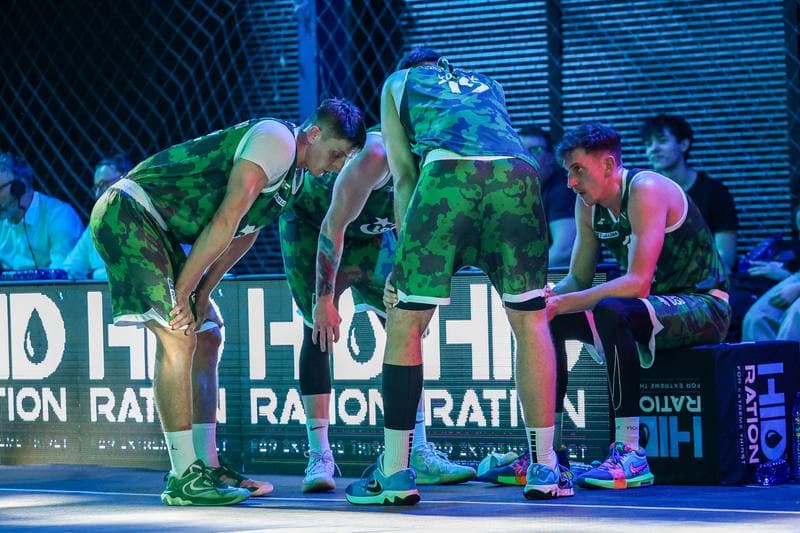Basketball. Lotto 3x3 League. Lotto AMW Arka Gdynia - Legia Lotto 3x3 Warszawa. 23.02.2025