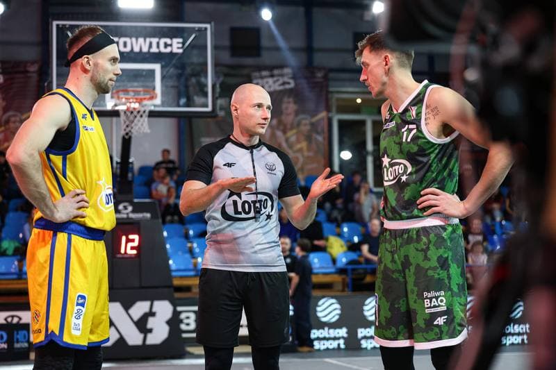 Basketball. Lotto 3x3 League. Lotto AMW Arka Gdynia - Legia Lotto 3x3 Warszawa. 23.02.2025