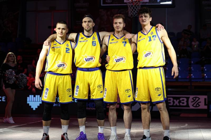 Basketball. Lotto 3x3 League. Lotto AMW Arka Gdynia - Legia Lotto 3x3 Warszawa. 23.02.2025