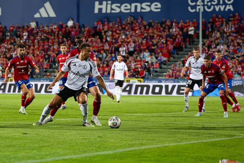 Football. PKO BP Ekstraklasa. Rakow Czestochowa - Legia Warsaw. 20.09.2025