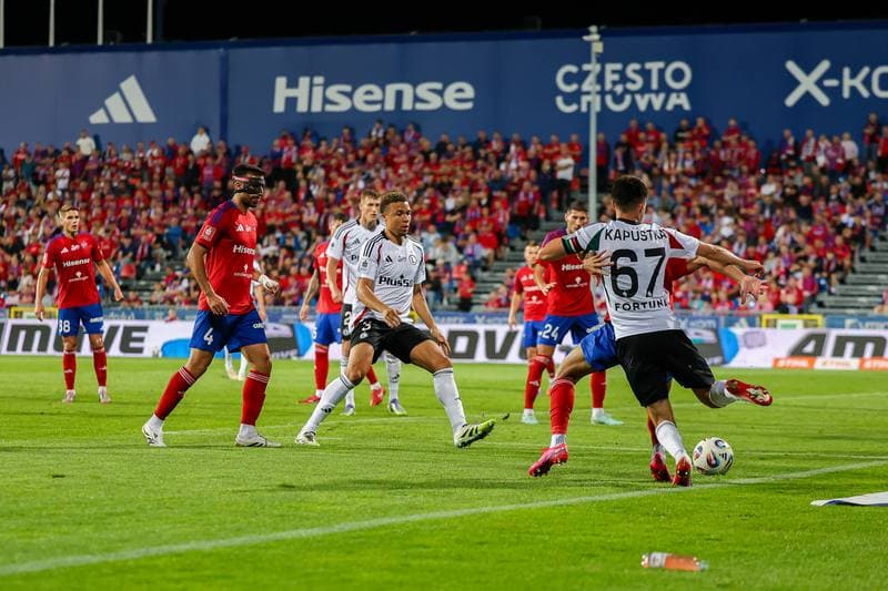 Football. PKO BP Ekstraklasa. Rakow Czestochowa - Legia Warsaw. 20.09.2025