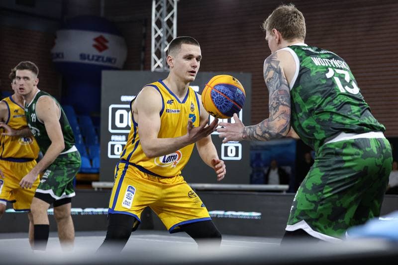 Basketball. Lotto 3x3 League. Lotto AMW Arka Gdynia - Legia Lotto 3x3 Warszawa. 23.02.2025