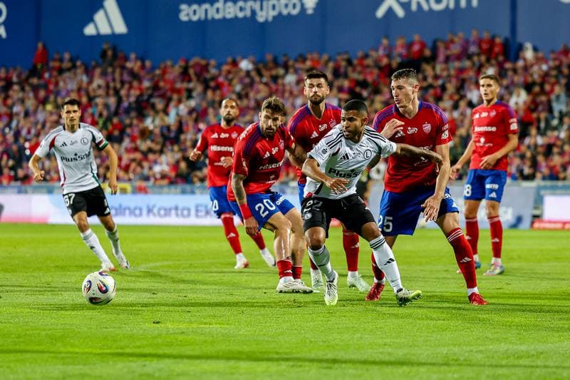 Football. PKO BP Ekstraklasa. Rakow Czestochowa - Legia Warsaw. 20.09.2025
