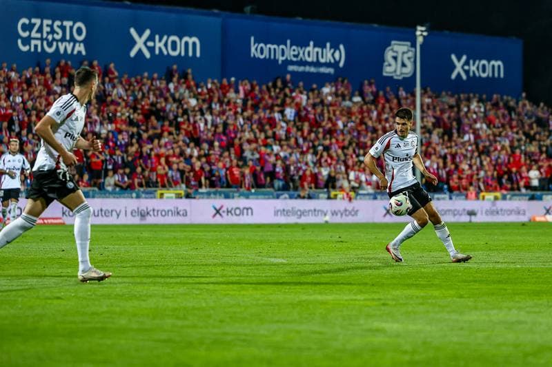 Football. PKO BP Ekstraklasa. Rakow Czestochowa - Legia Warsaw. 20.09.2025