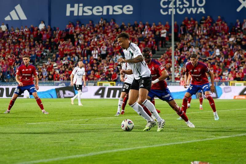 Football. PKO BP Ekstraklasa. Rakow Czestochowa - Legia Warsaw. 20.09.2025