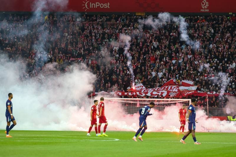 Football. FIFA World Cup Qualifiers. Poland - Netherlands. 14.11.2025