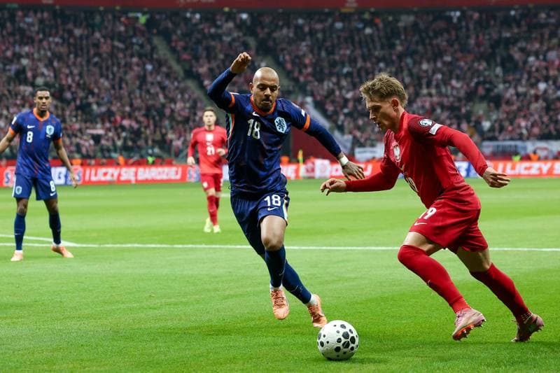 Football. FIFA World Cup Qualifiers. Poland - Netherlands. 14.11.2025