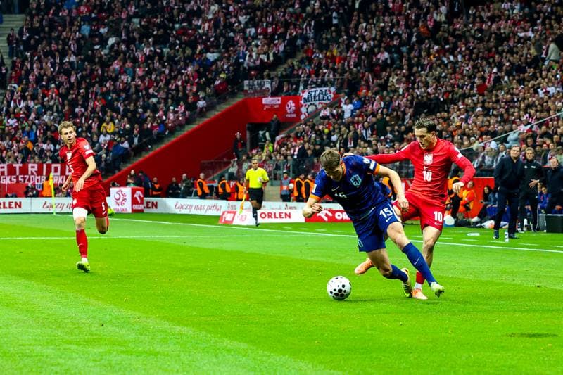 Football. FIFA World Cup Qualifiers. Poland - Netherlands. 14.11.2025