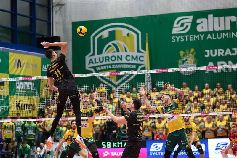 Volleyball. PlusLiga. Aluron CMC Warta Zawiercie - Bogdanka Luk Lublin. 12.11.2025