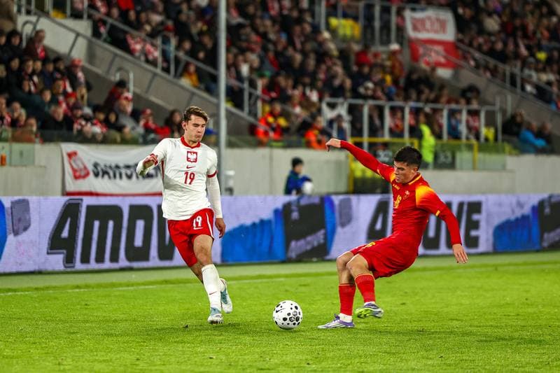 Football. Euro U21. Poland - Montenegro. 10.10.2025