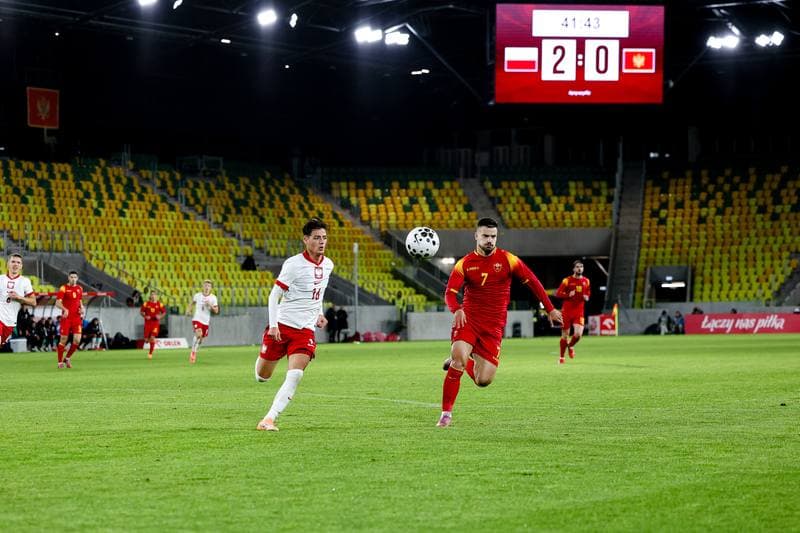 Football. Euro U21. Poland - Montenegro. 10.10.2025