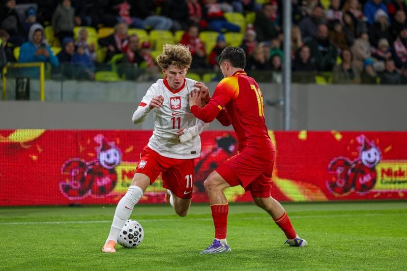 Football. Euro U21. Poland - Montenegro. 10.10.2025