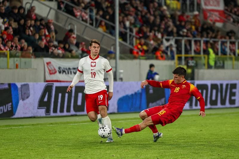 Football. Euro U21. Poland - Montenegro. 10.10.2025
