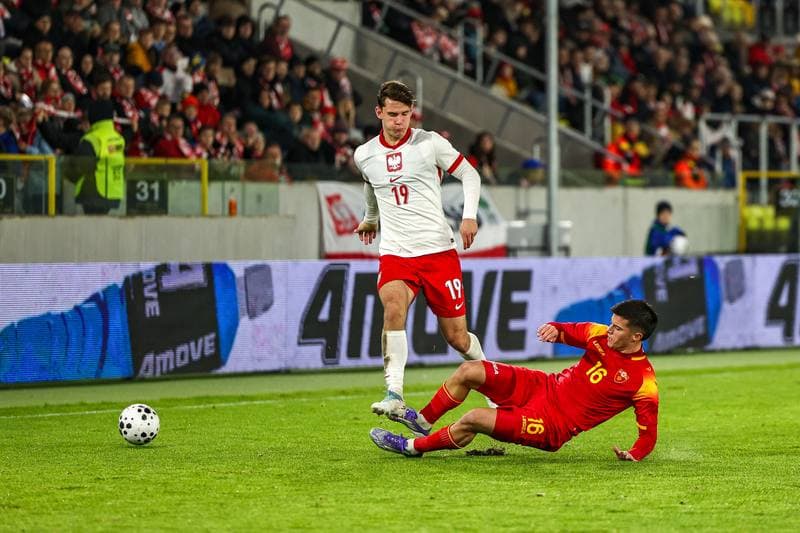 Football. Euro U21. Poland - Montenegro. 10.10.2025