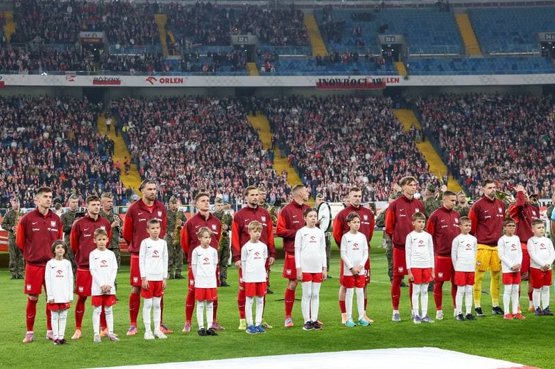 Football. Friendly Match. Poland - New Zealand. 09.10.2025