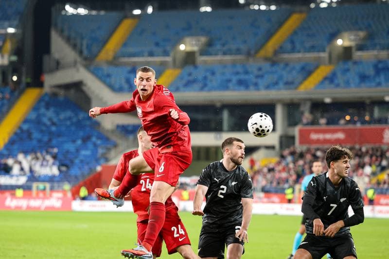 Football. Friendly Match. Poland - New Zealand. 09.10.2025