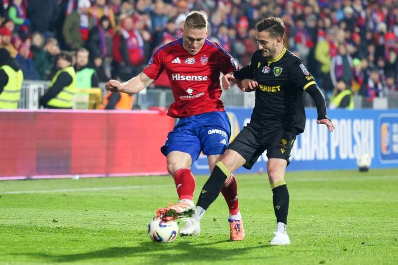 Football. STS Puchar Polski. Rakow Czestochowa - GKS Katowice. 09.04.2026
