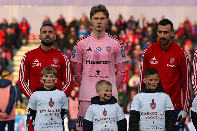 Football. STS Puchar Polski. Rakow Czestochowa - GKS Katowice. 09.04.2026