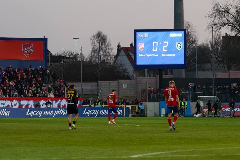 Football. STS Puchar Polski. Rakow Czestochowa - GKS Katowice. 09.04.2026