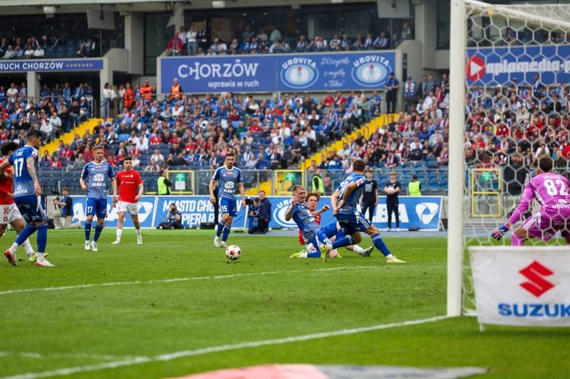 Football. Betclic I Liga. Ruch Chorzow - Wisla Krakow. 19.04.2026