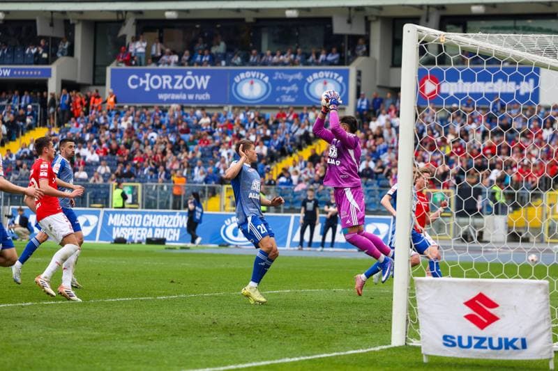 Football. Betclic I Liga. Ruch Chorzow - Wisla Krakow. 19.04.2026