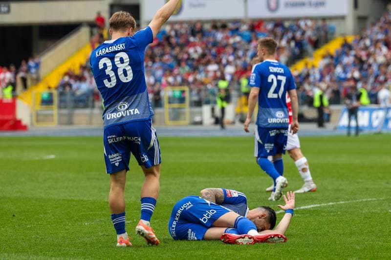 Football. Betclic I Liga. Ruch Chorzow - Wisla Krakow. 19.04.2026