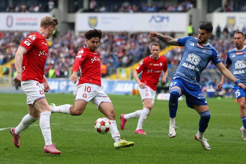 Football. Betclic I Liga. Ruch Chorzow - Wisla Krakow. 19.04.2026