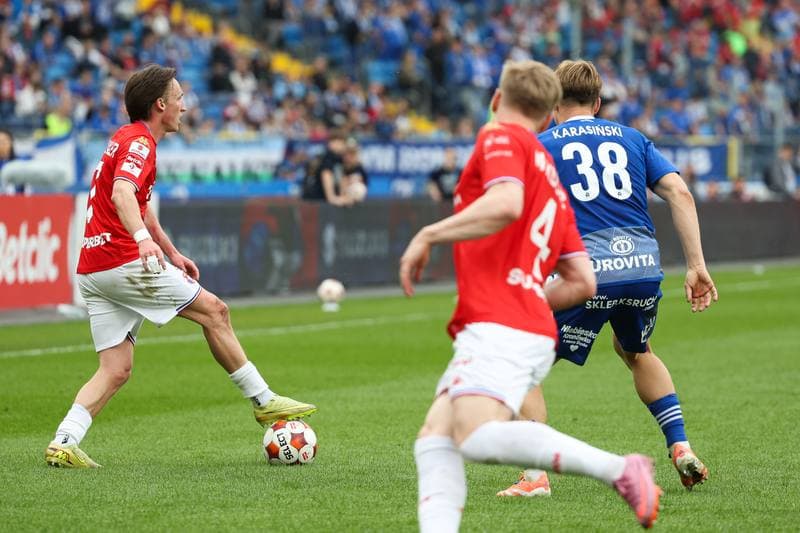 Football. Betclic I Liga. Ruch Chorzow - Wisla Krakow. 19.04.2026