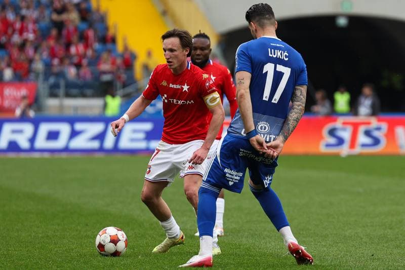 Football. Betclic I Liga. Ruch Chorzow - Wisla Krakow. 19.04.2026