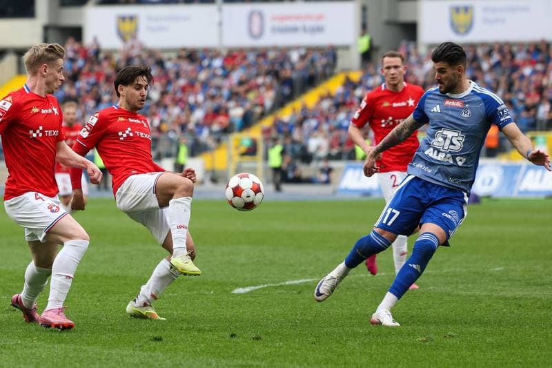 Football. Betclic I Liga. Ruch Chorzow - Wisla Krakow. 19.04.2026