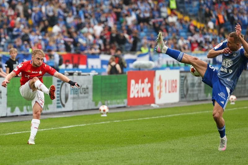 Football. Betclic I Liga. Ruch Chorzow - Wisla Krakow. 19.04.2026