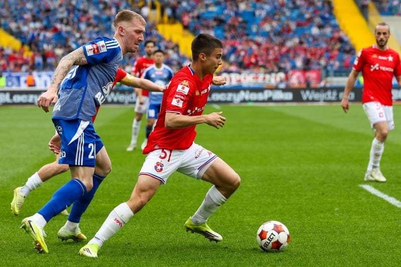 Football. Betclic I Liga. Ruch Chorzow - Wisla Krakow. 19.04.2026
