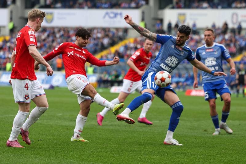 Football. Betclic I Liga. Ruch Chorzow - Wisla Krakow. 19.04.2026