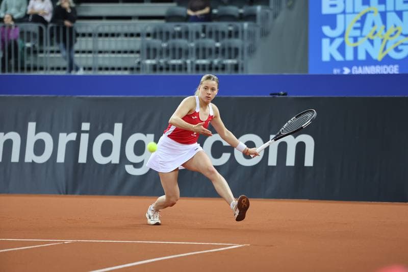 Tennis. Billie Jean King Cup. Martyna Kubka - Lesia Tsurenko. 11.04.2026