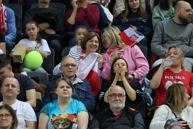 Tennis. Billie Jean King Cup. Martyna Kubka - Lesia Tsurenko. 11.04.2026