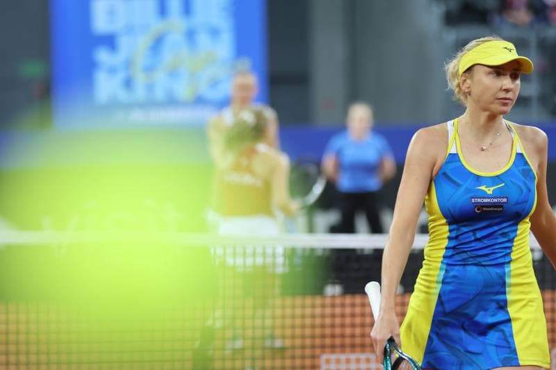 Tennis. Billie Jean King Cup. Martyna Kubka - Lesia Tsurenko. 11.04.2026