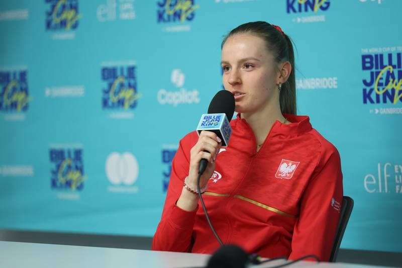 Tennis. Billie Jean King Cup. Poland - Ukraine. 11.04.2026