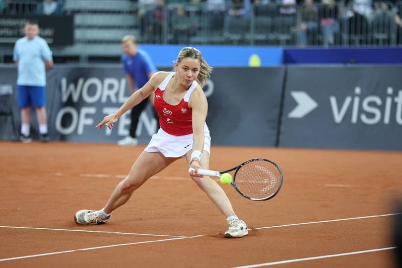 Tennis. Billie Jean King Cup. Martyna Kubka - Lesia Tsurenko. 11.04.2026