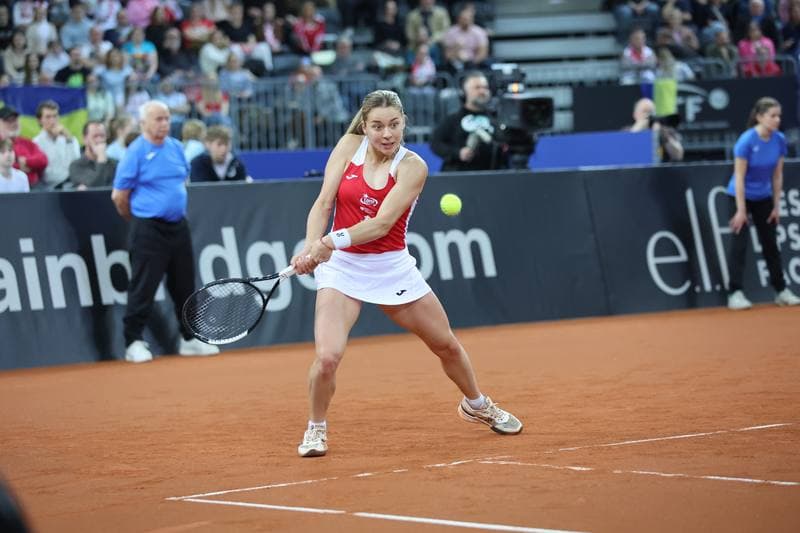 Tennis. Billie Jean King Cup. Martyna Kubka - Lesia Tsurenko. 11.04.2026