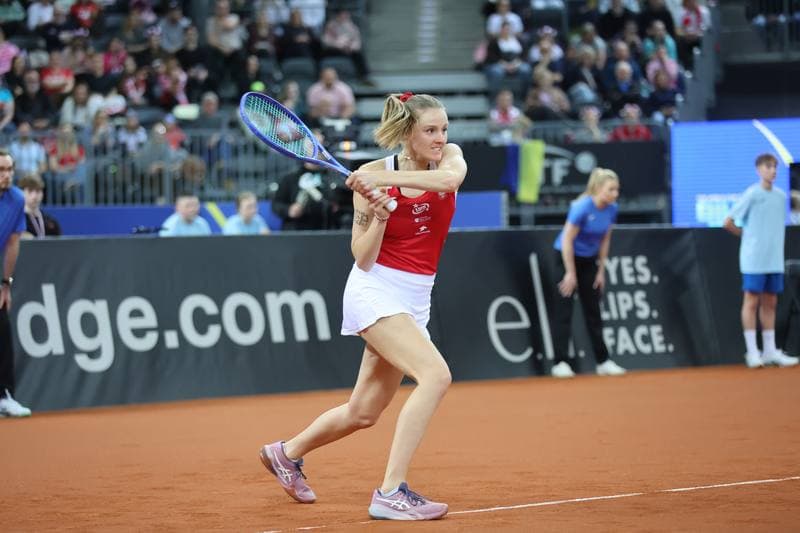 Tennis. Billie Jean King Cup. Martyna Kubka - Lesia Tsurenko. 11.04.2026