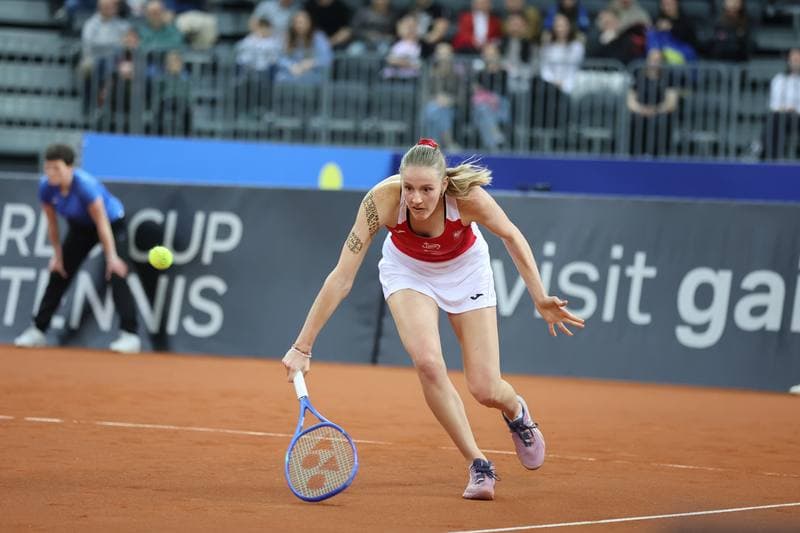 Tennis. Billie Jean King Cup. Martyna Kubka - Lesia Tsurenko. 11.04.2026
