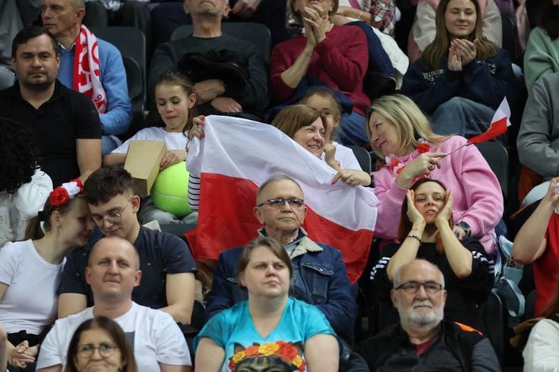 Tennis. Billie Jean King Cup. Martyna Kubka - Lesia Tsurenko. 11.04.2026
