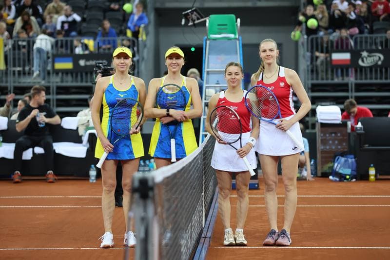 Tennis. Billie Jean King Cup. Martyna Kubka - Lesia Tsurenko. 11.04.2026
