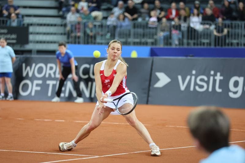 Tennis. Billie Jean King Cup. Martyna Kubka - Lesia Tsurenko. 11.04.2026
