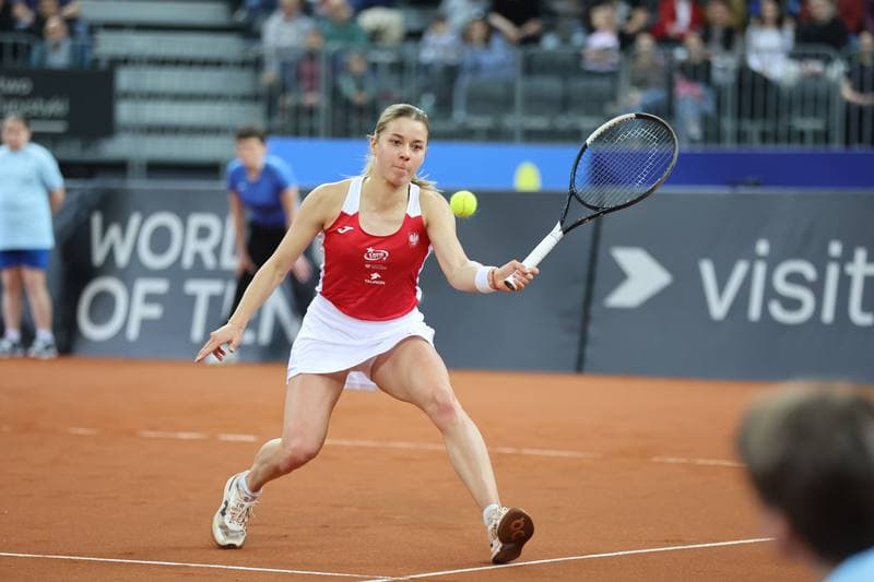 Tennis. Billie Jean King Cup. Martyna Kubka - Lesia Tsurenko. 11.04.2026
