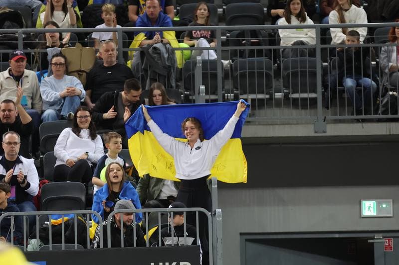Tennis. Billie Jean King Cup. Martyna Kubka - Lesia Tsurenko. 11.04.2026
