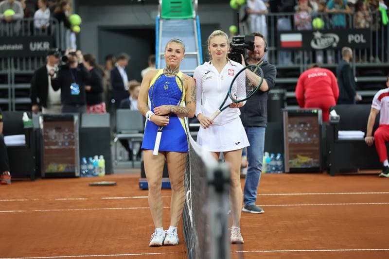 Tennis. Billie Jean King Cup. Poland - Ukraine. 11.04.2026