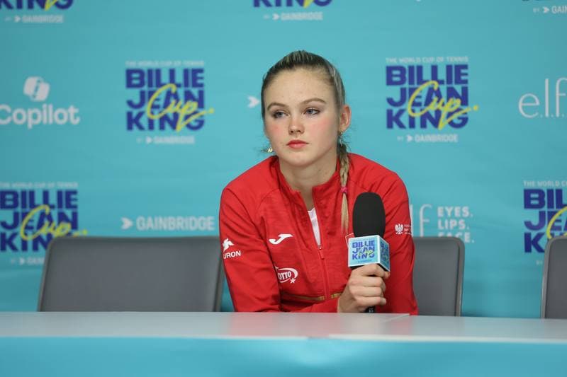 Tennis. Billie Jean King Cup. Poland - Ukraine. 11.04.2026